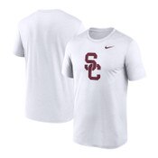 USC Trojans Men's Nike White SC Interlock Legend T-Shirt